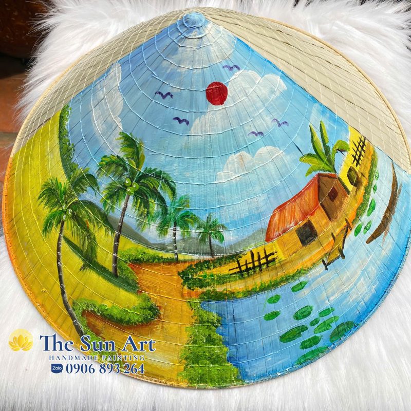 Xưởng Tranh, Nón Lá Vẽ Việt Nam The Sun ART