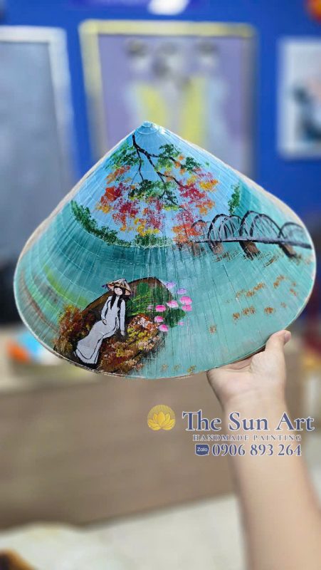 Xưởng Tranh, Nón Lá Vẽ Việt Nam The Sun ART