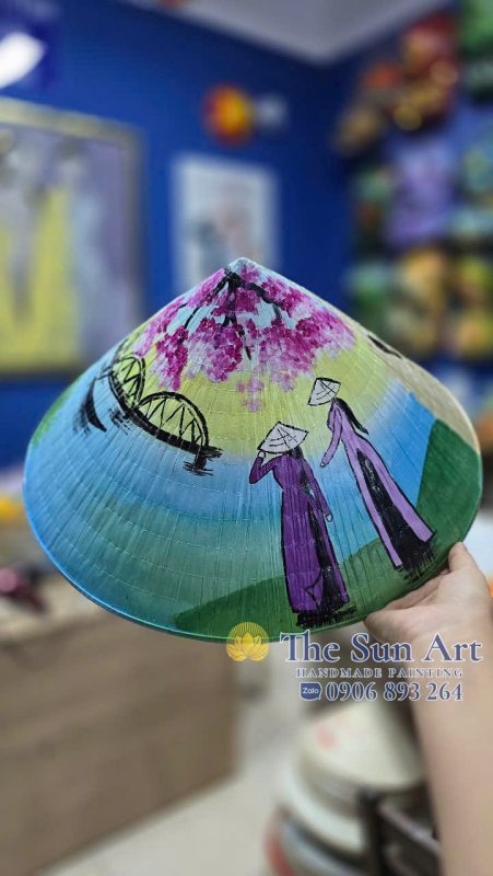 Xưởng Tranh, Nón Lá Vẽ Việt Nam The Sun ART