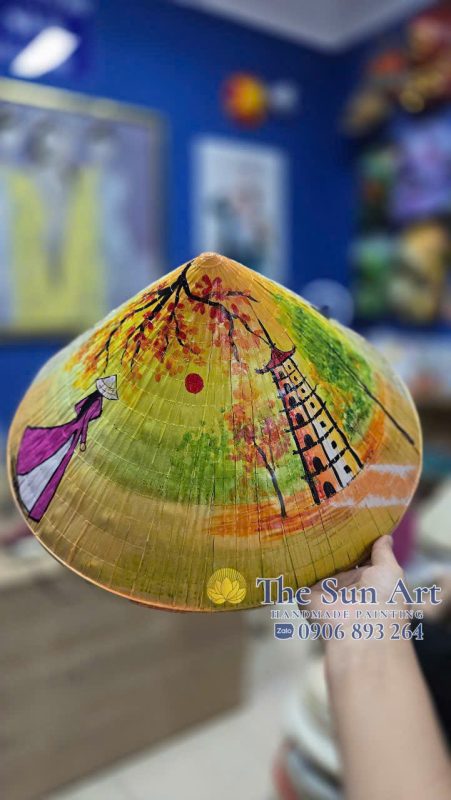 Xưởng Tranh, Nón Lá Vẽ Việt Nam The Sun ART