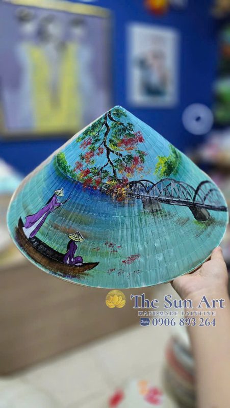 Xưởng Tranh, Nón Lá Vẽ Việt Nam The Sun ART