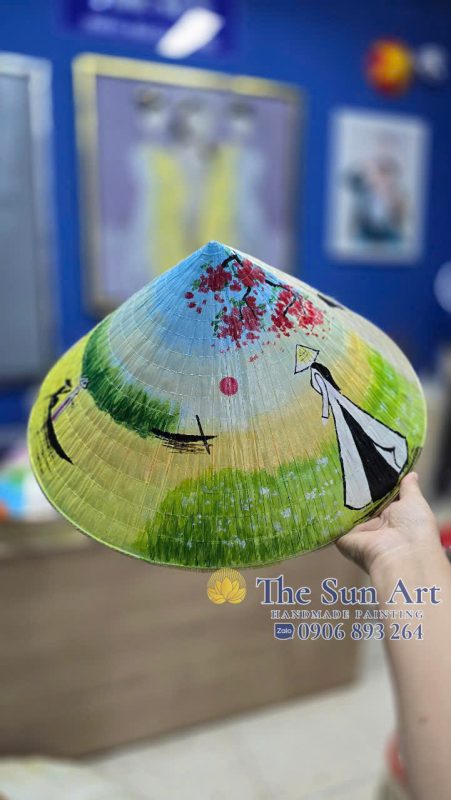 Xưởng Tranh, Nón Lá Vẽ Việt Nam The Sun ART