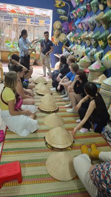 WORKSHOP CHẰM NÓN LÁ AI THE SUN ART – KHÁM PHÁ HỒN VINH TỪNG ĐƯỜNG KIM MŨI CHỈ