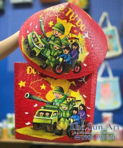 Combo nón - túi cỏ bàng vẽ_002
