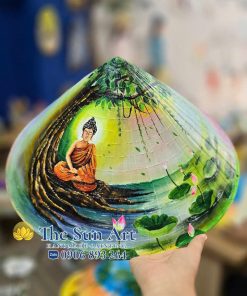 Nón lá vẽ hình theo chủ đề - 01