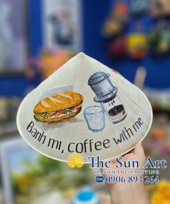 Nón lá vẽ hình theo chủ đề - 02