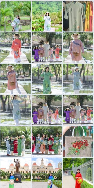 VẼ ÁO DÀI THEO YÊU CẦU – LƯU GIỮ NÉT ĐẸP VIỆT CÙNG THE SUN ART