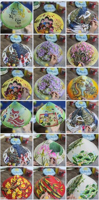 NÓN LÁ VIẾT NAM SẢN XUẤT & XUẤT KHẨU RA THẾ GIỚI GIỚI THIỆU SẢN XUẤT & XUẤT KHẨU MŨ HÌNH NÓN CỦA NGƯỜI VIỆT NAM XUẤT KHẨU THẾ GIỚI