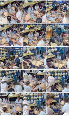 Free Tour Experience the Hand Painted Conical Hat Making Process – Preserving Vietnamese Cultural Heritage at The Sun Art