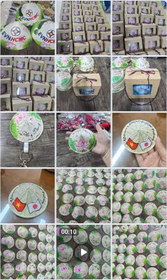 NÓN LÁ MINI ĐỊNH DANH THƯƠNG HIỆU – DÀNH CHO KHÁCH SẠN / RESORT / NHÀ HÀNG / THƯƠNG HIỆU SỰ KIỆN / CÔNG TY SỰ KIỆN & QUẢNG BÁ