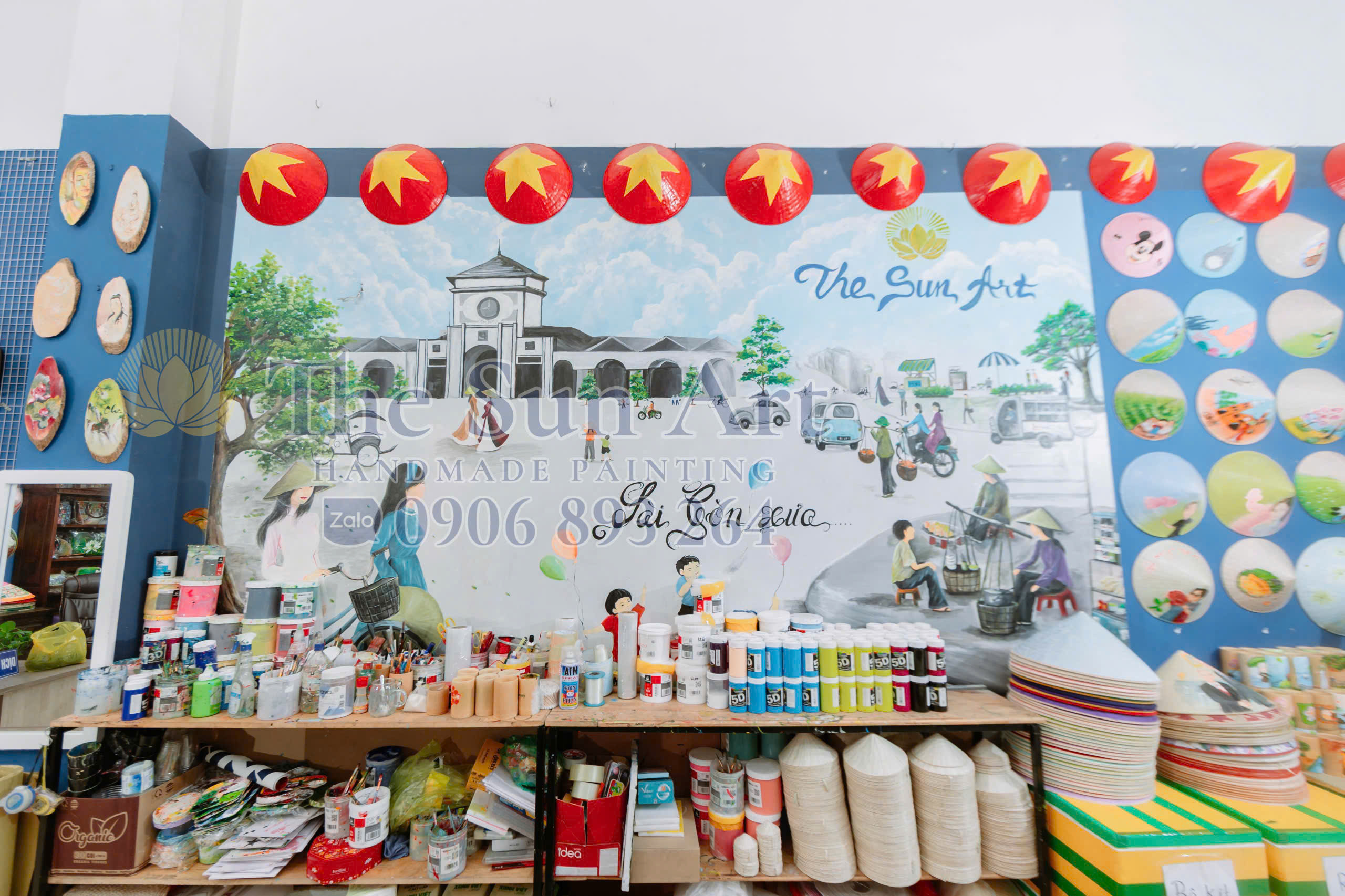 Vietnamese Conical Hat Painting Class Ws02 (18)