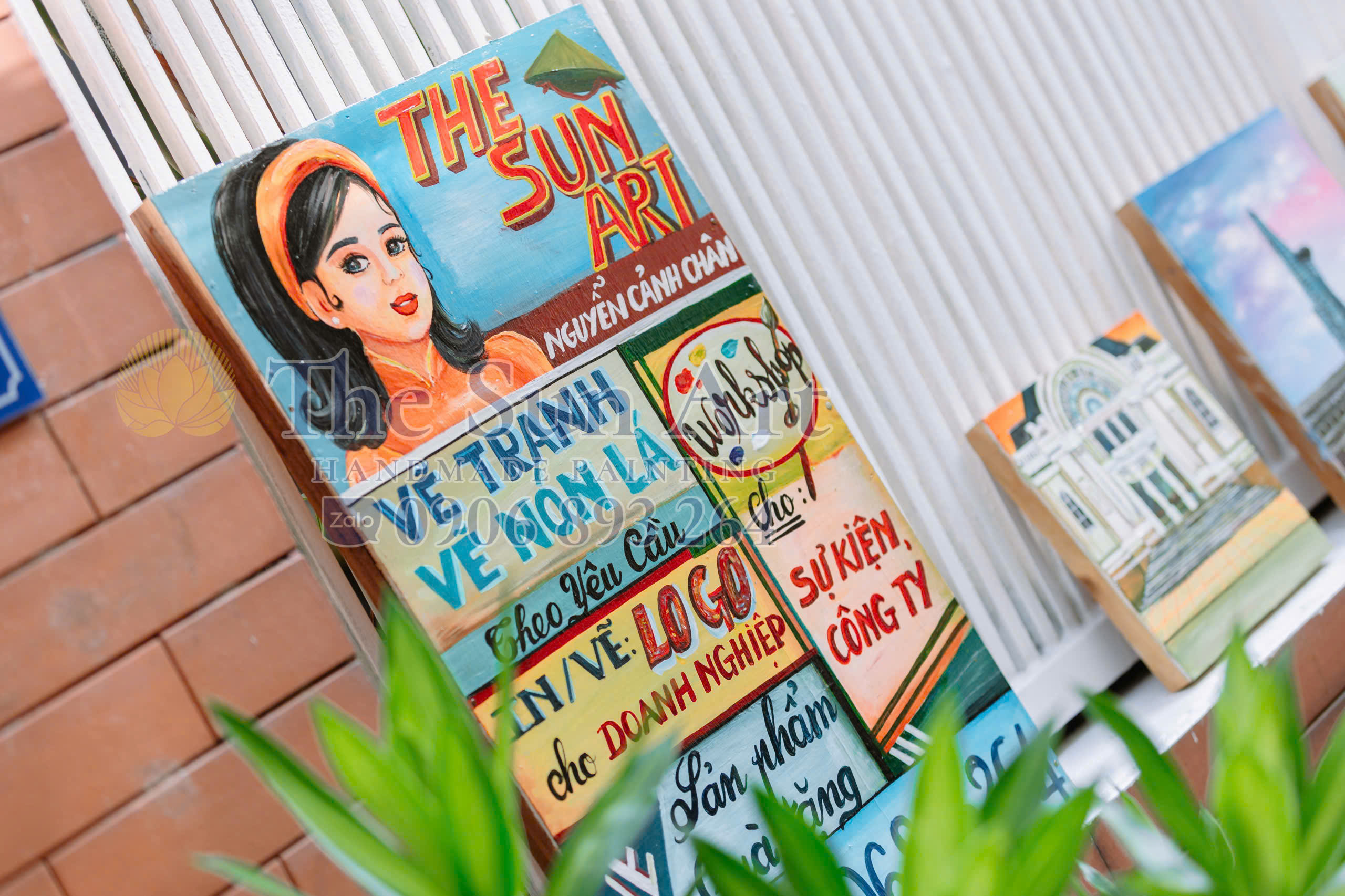 Vietnamese Conical Hat Painting Class Ws02 (6)
