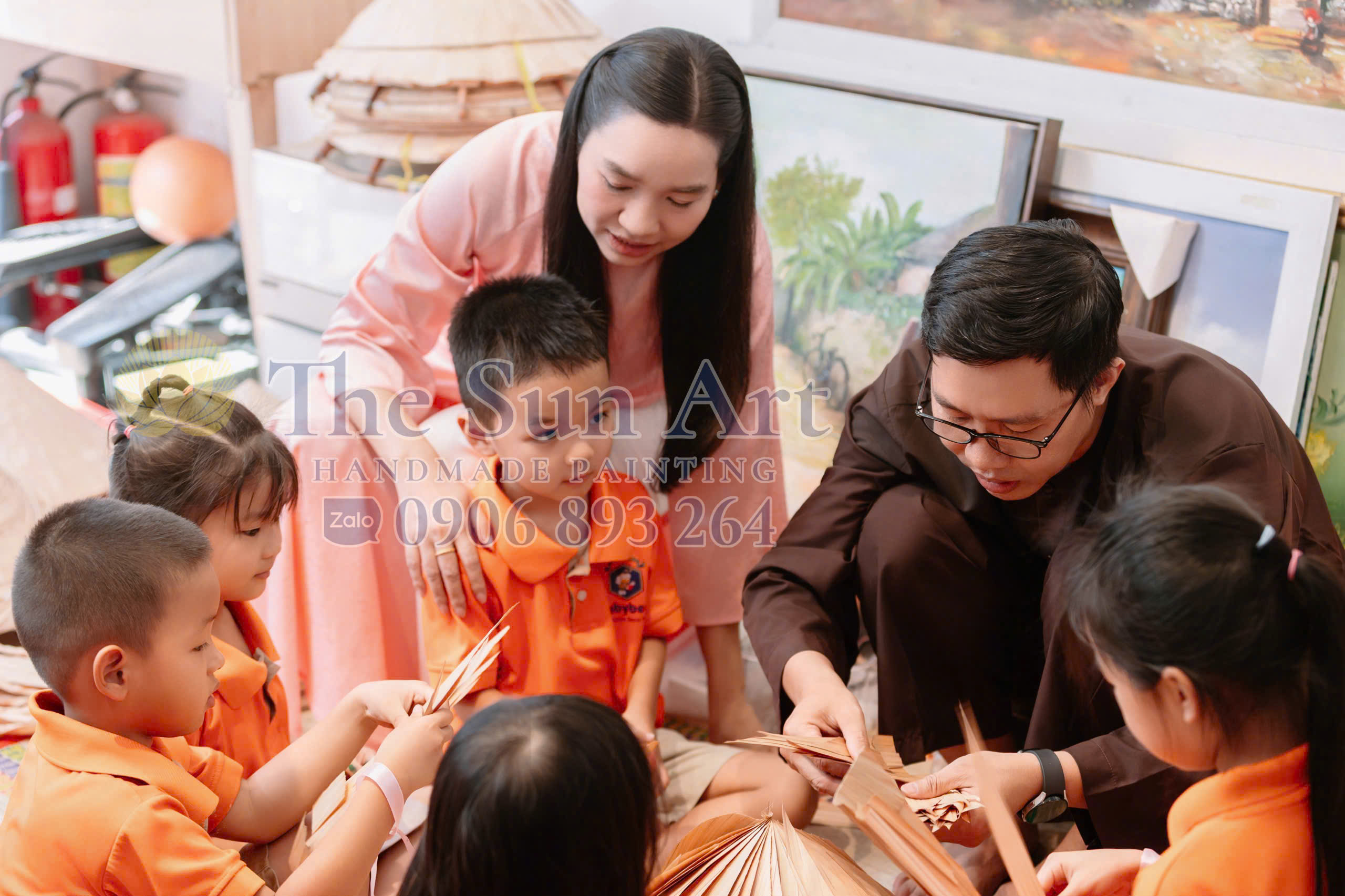Vietnamese Conical Hat Painting Class Ws02 (7)