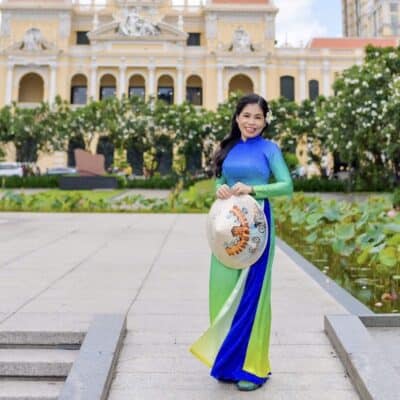 áo dài may sẵn