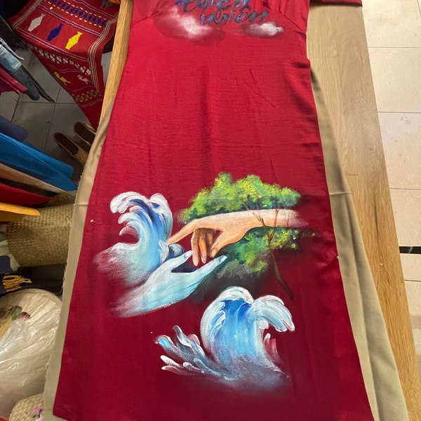 Đặt hàng số lượng lớn áo dài tại The Sun Art