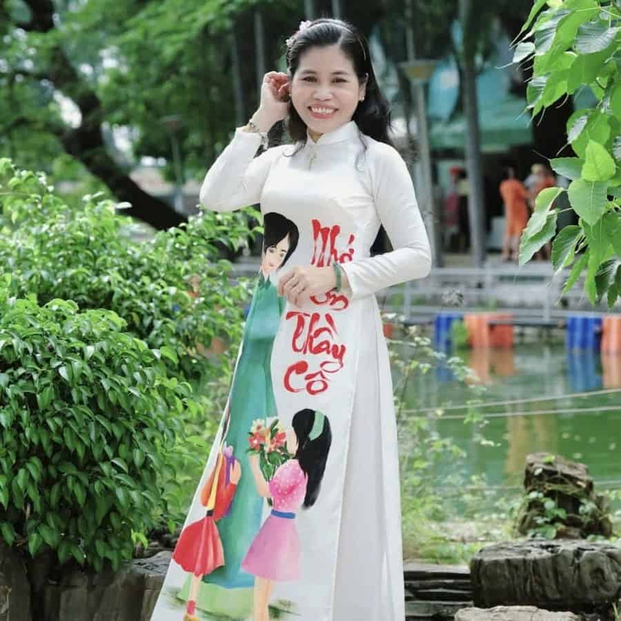 Cach Ve Nguoi Mac Ao Dai