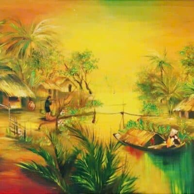 vẽ tường mầm non